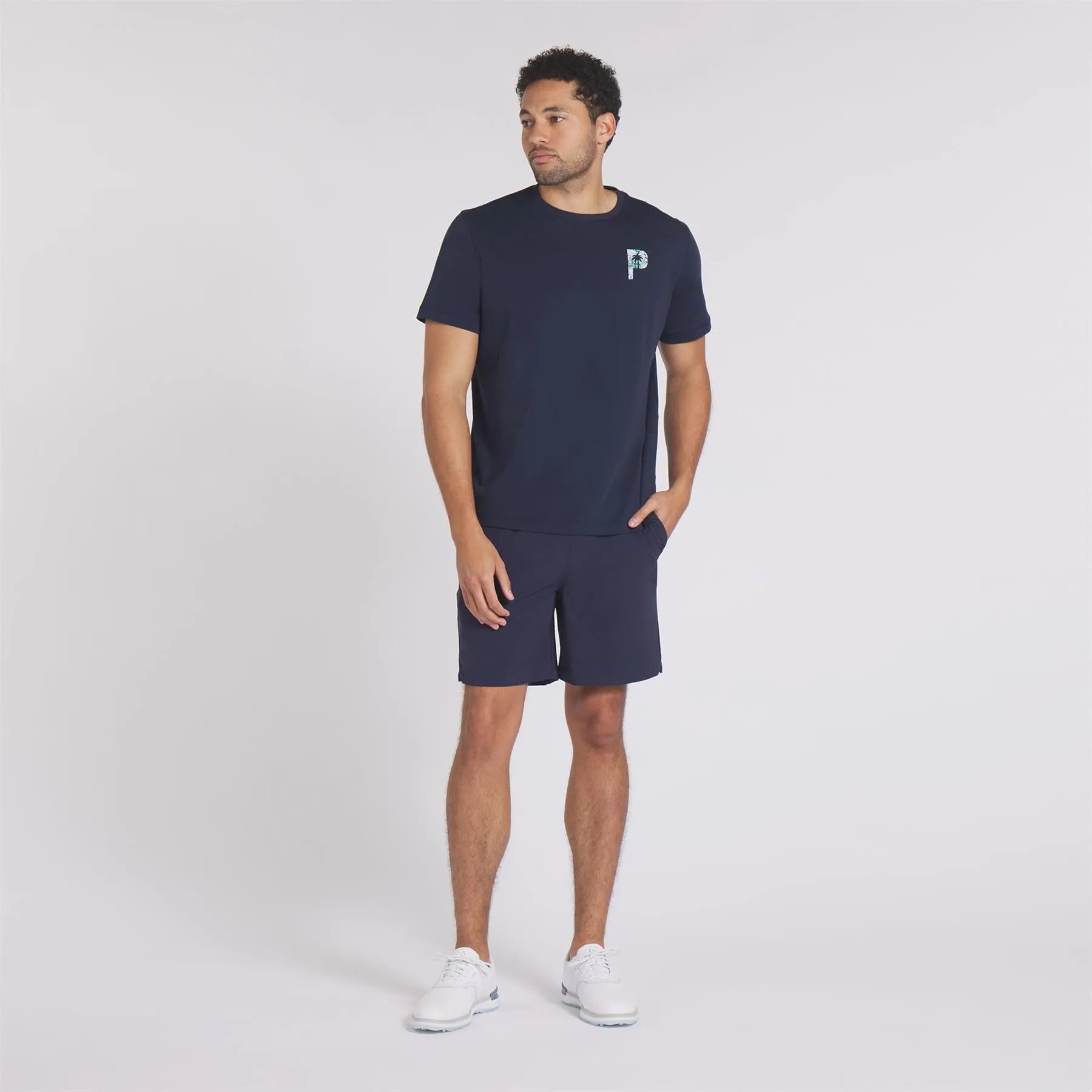 x PTC Glitch Graphic Tee Deep Navy - AW24