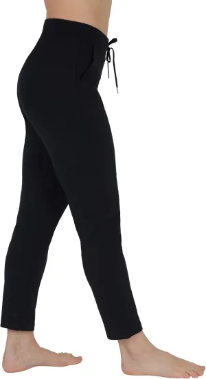 Yogalicious Womens High Waisted Yoga Pants Straight Leg Casual Pant
