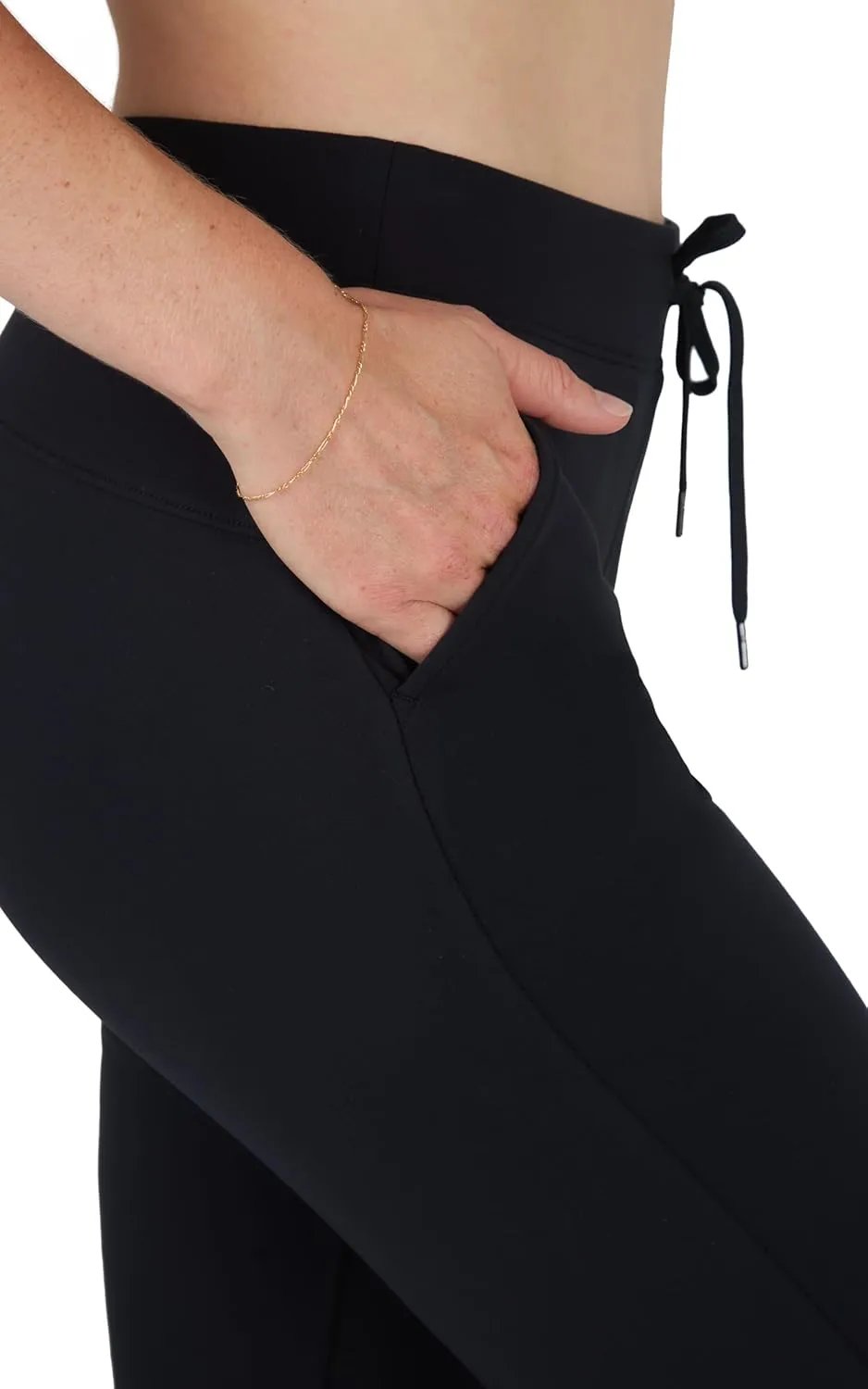 Yogalicious Womens High Waisted Yoga Pants Straight Leg Casual Pant