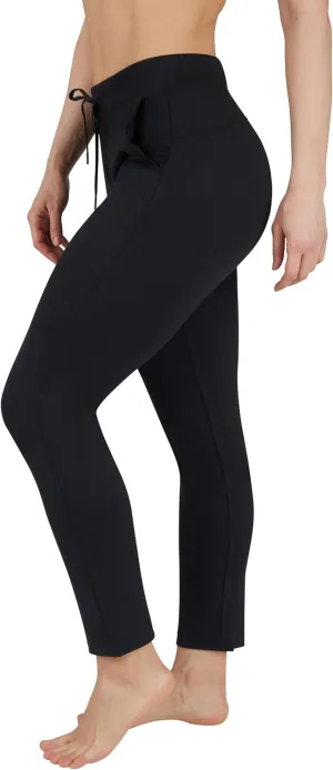Yogalicious Womens High Waisted Yoga Pants Straight Leg Casual Pant